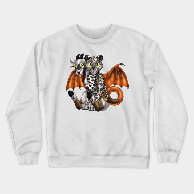 Chimera Cubs: Arabian Leopard Crewneck Sweatshirt by spyroid101